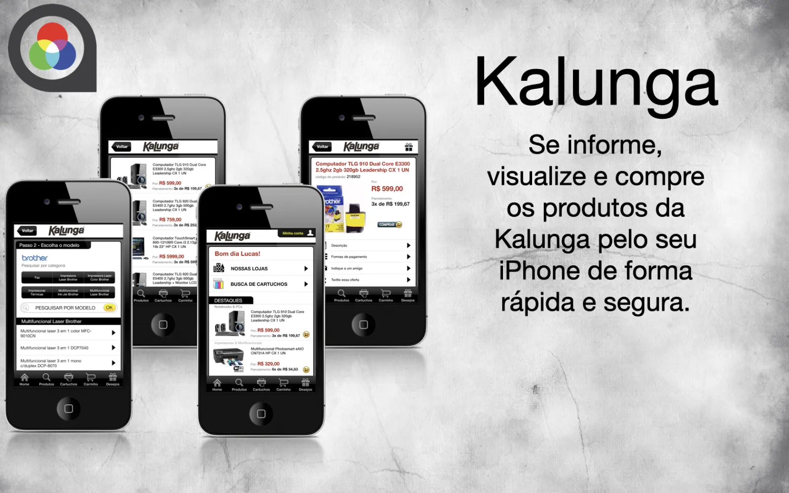 Kalunga — e-commerce mobile