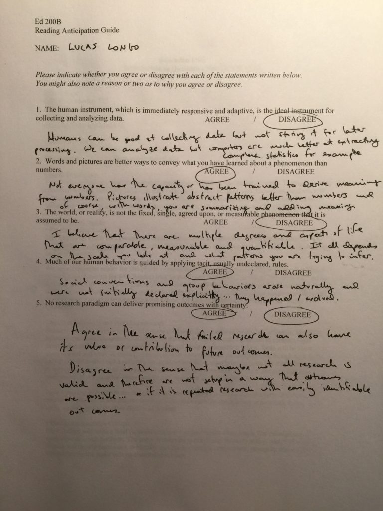 Assignment #1